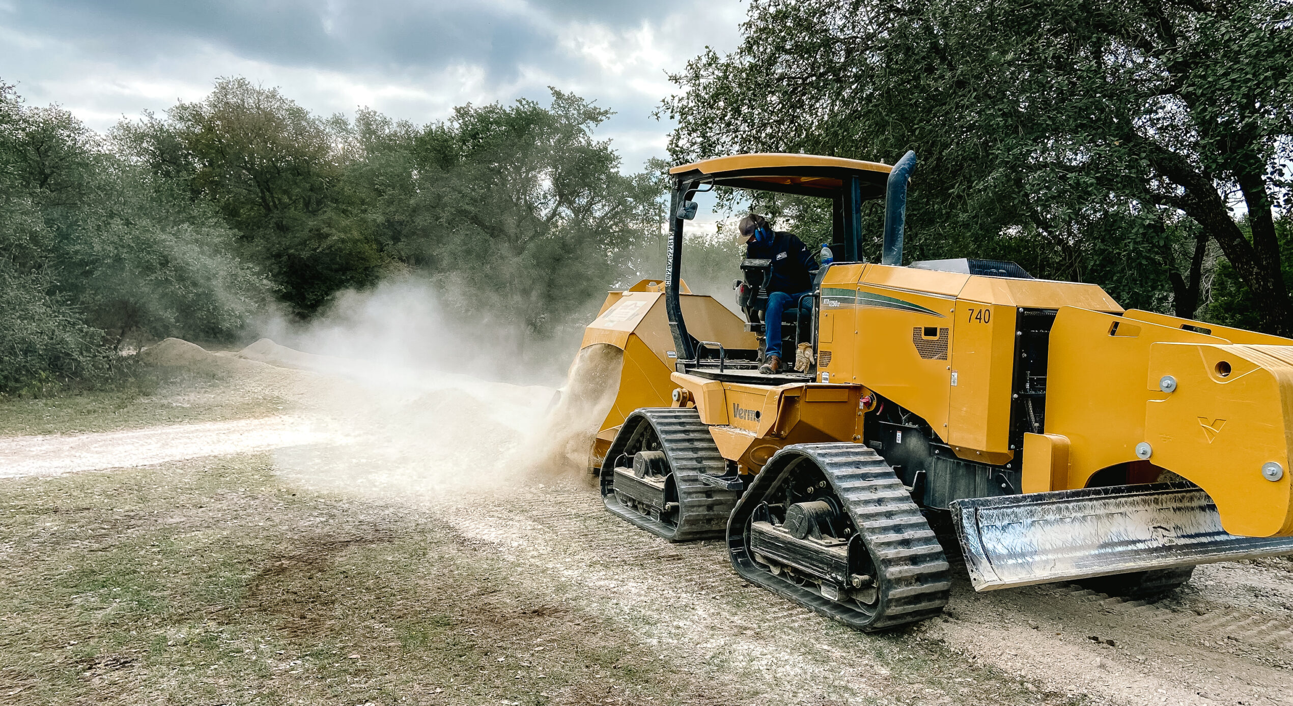 Oak Wilt Trenching